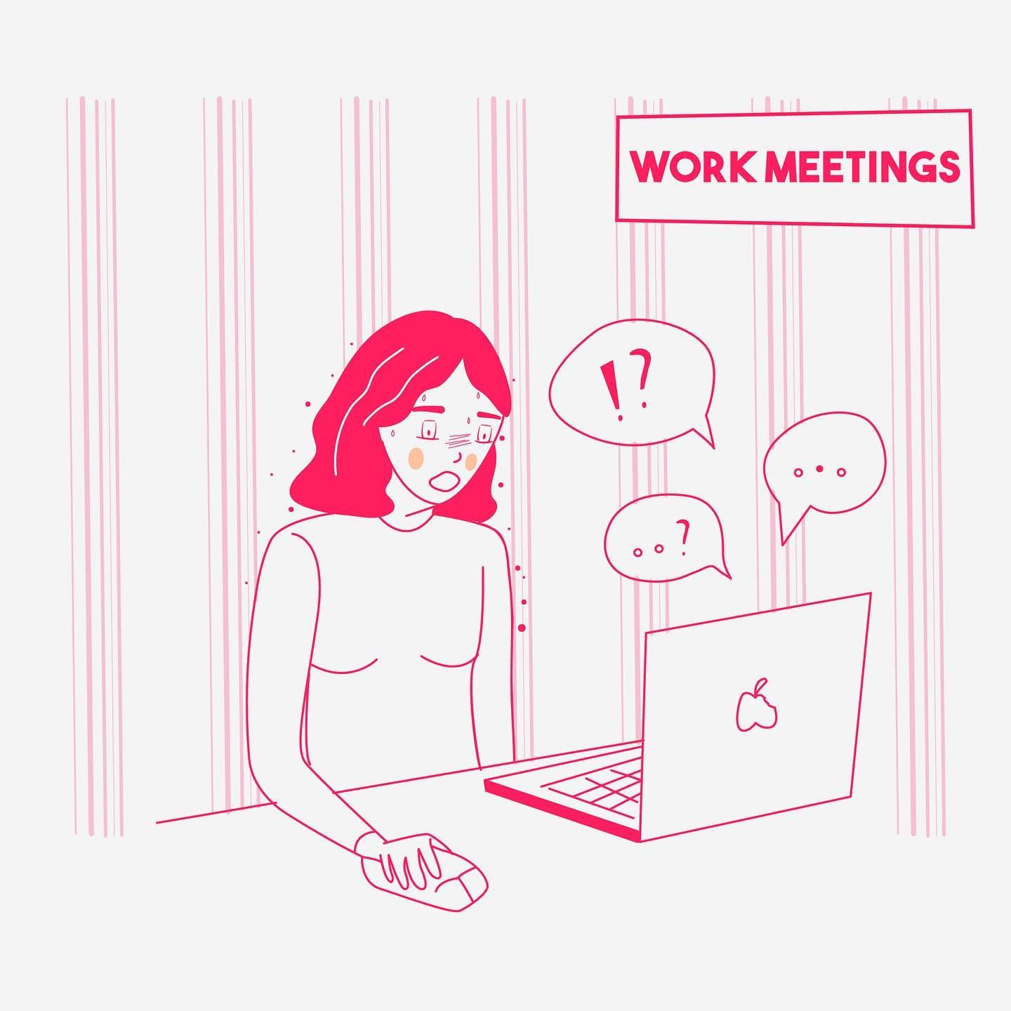 How to stay calm on work meetings? I don’t know.